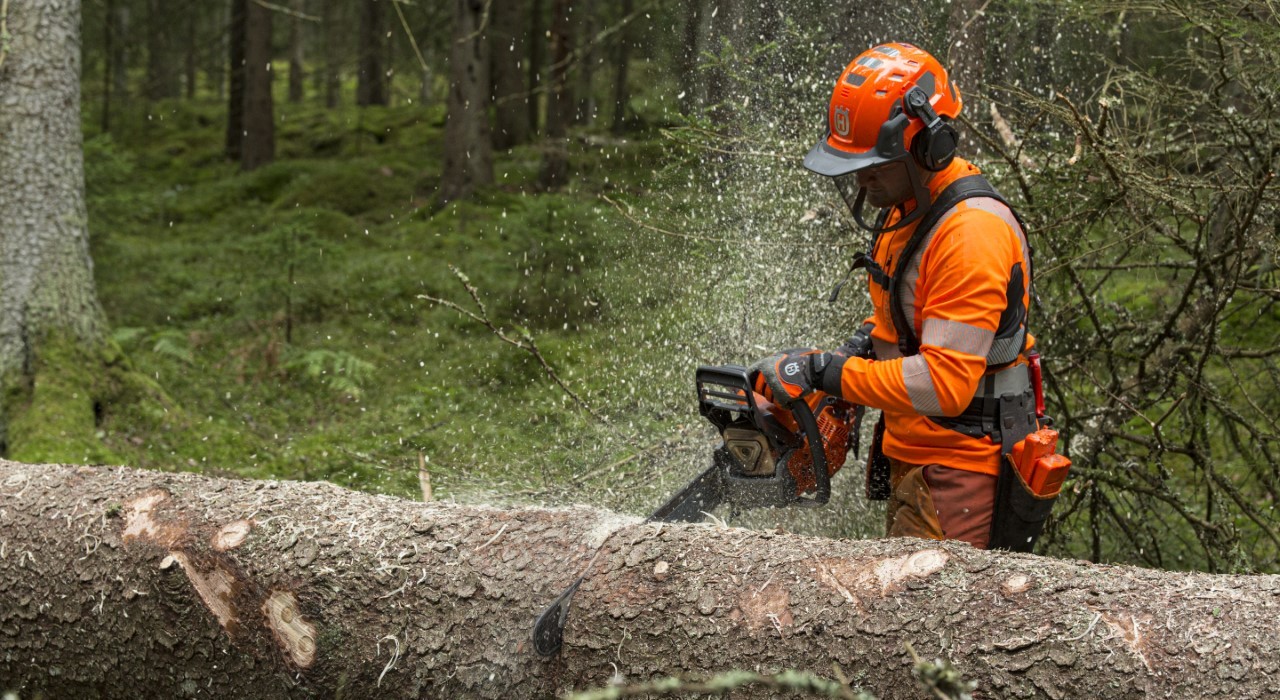 Next professional high power chainsaw generation from Husqvarna
