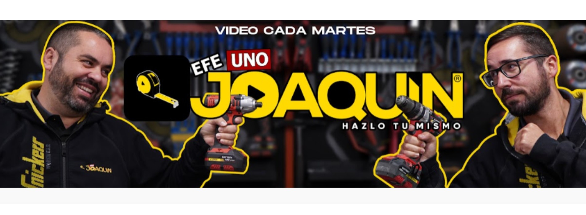 El Sabio joins forces with EFE UNO JOAQUÍN, the most famous DIY youtuber in Spain